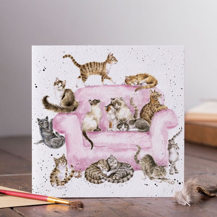 Wrendale Designs "Cattitude" Cat Card